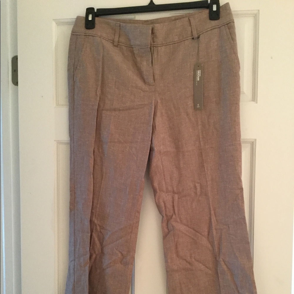LOFT Marissa Fit Linen Trousers